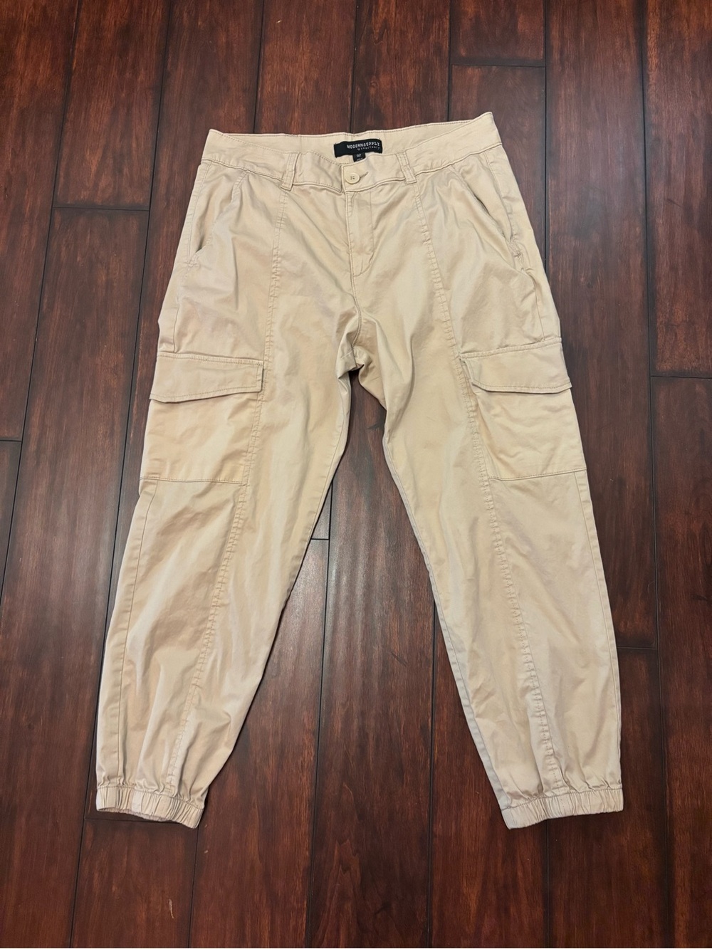 Women's Khaki Cargo Capris - Modern Supply by Sanctuary - Size 32
